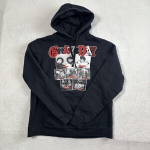 Grey Day Tour Suicide Boy$ Black Pulllover LS Fleece Hoodie Men's Small